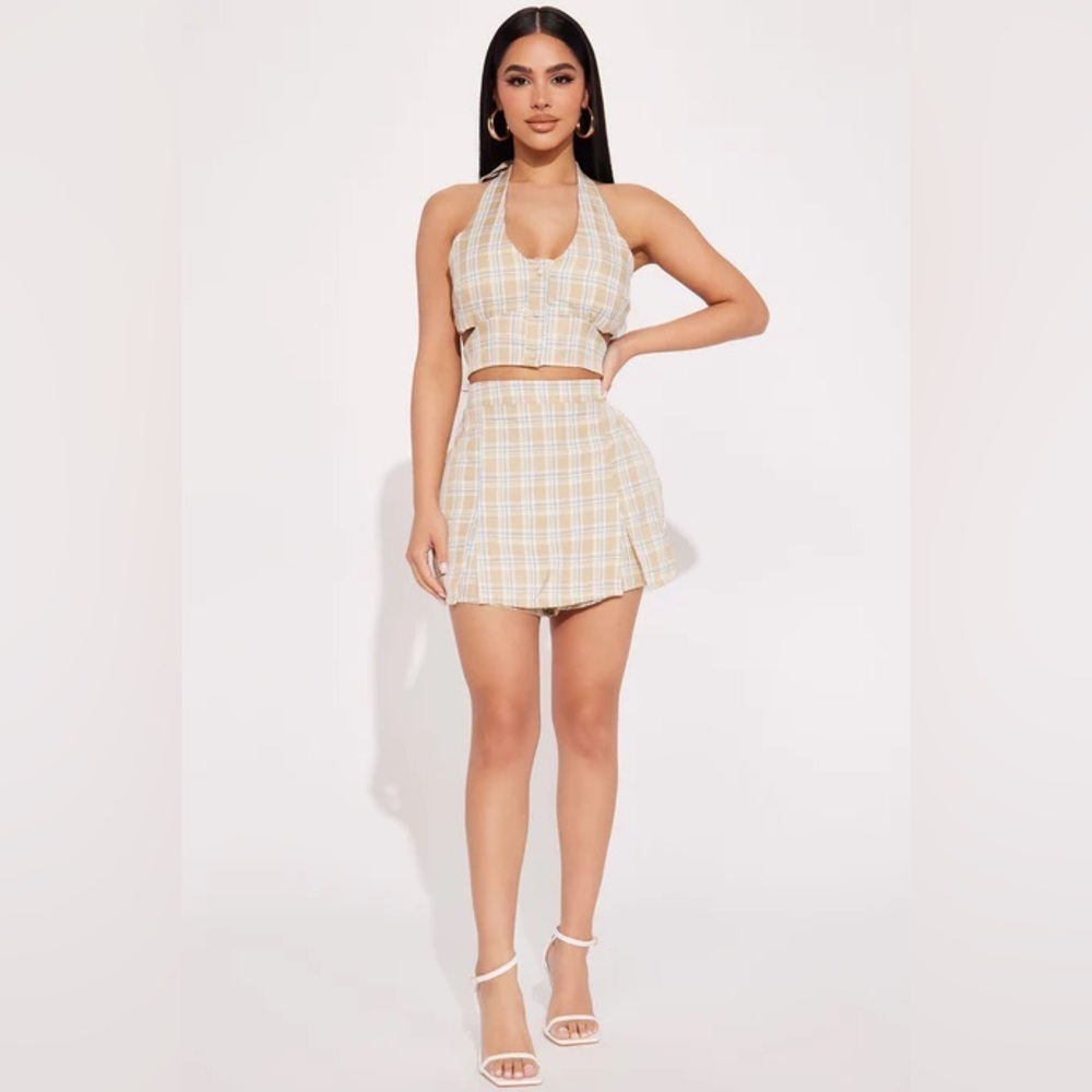 NEW Annalise Skort Set Taupe